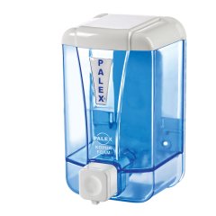 Standart Köpük Sabun Dispenseri 500 CC Şeffaf Mavi