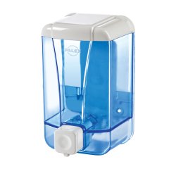 Sıvı Sabun Dispenseri 500 CC Şeffaf Mavi